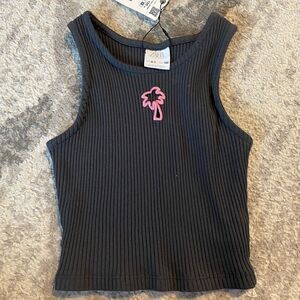 Zara girls cropped tank top NEW with tags size 6-7